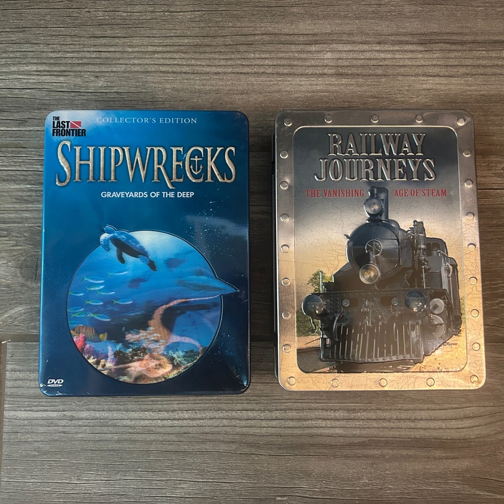 The Last Frontier DVD Collector's‎ Edition Shipwrecks & Railway Journeys